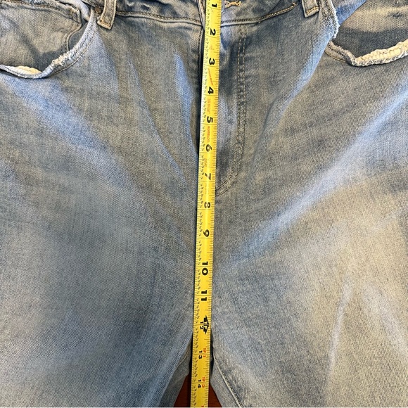 RISEN Los Angeles Women’s High Waisted, Cuffed Baggy Jeans, size 2XL (18) - Picture 9 of 10